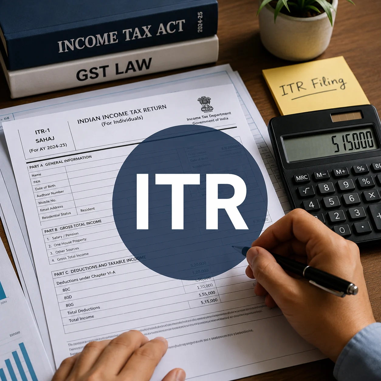 Income Tax Return filing compliance service — Shivbhavan and Associates Ahmedabad